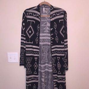 Long Aztec Sweater